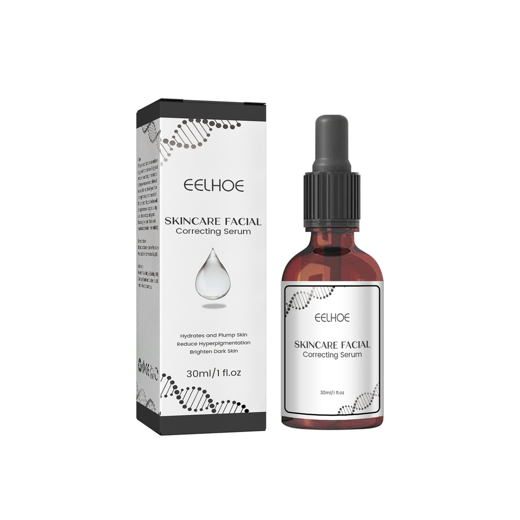 EELHOE Serum làm sáng da mặt, làm mờ tàn nhang melasma, dưỡng ẩm và làm sáng da mặt