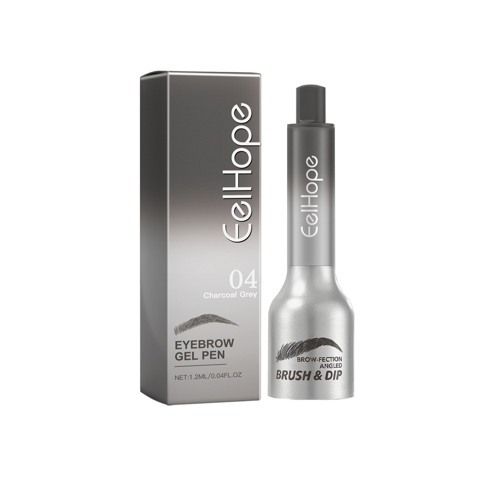 Eelhope Kem Kẻ Mày Cushion Áp Lực Không Dễ Bị Nhòe Mà Không Cần Tẩy Trang Tạo Hình 3D Tự Nhiên Và Bền Lâu