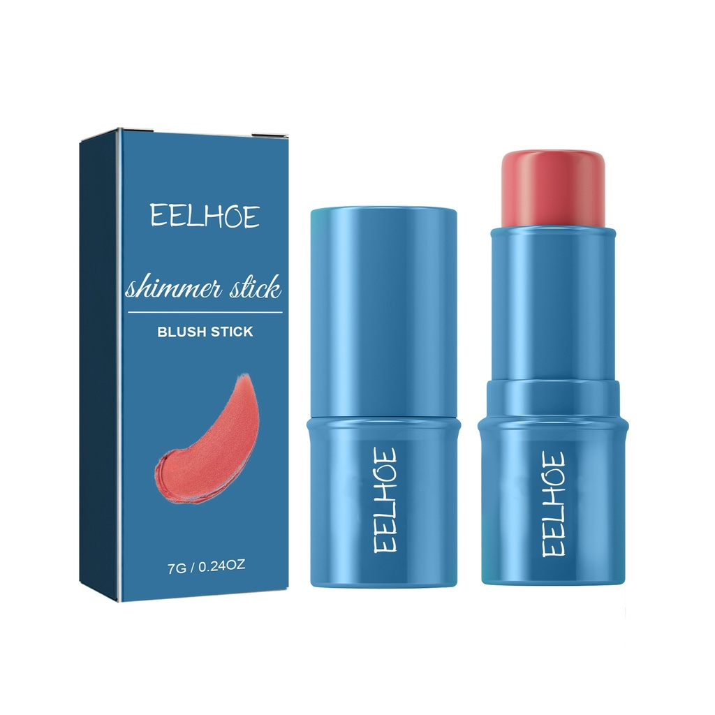 EELHOE Blush Stick, Kem Đánh Khối Tự Nhiên Nâng Sáng Thẩm Mỹ Ba Chiều Chống Nước Nhẹ Nhàng