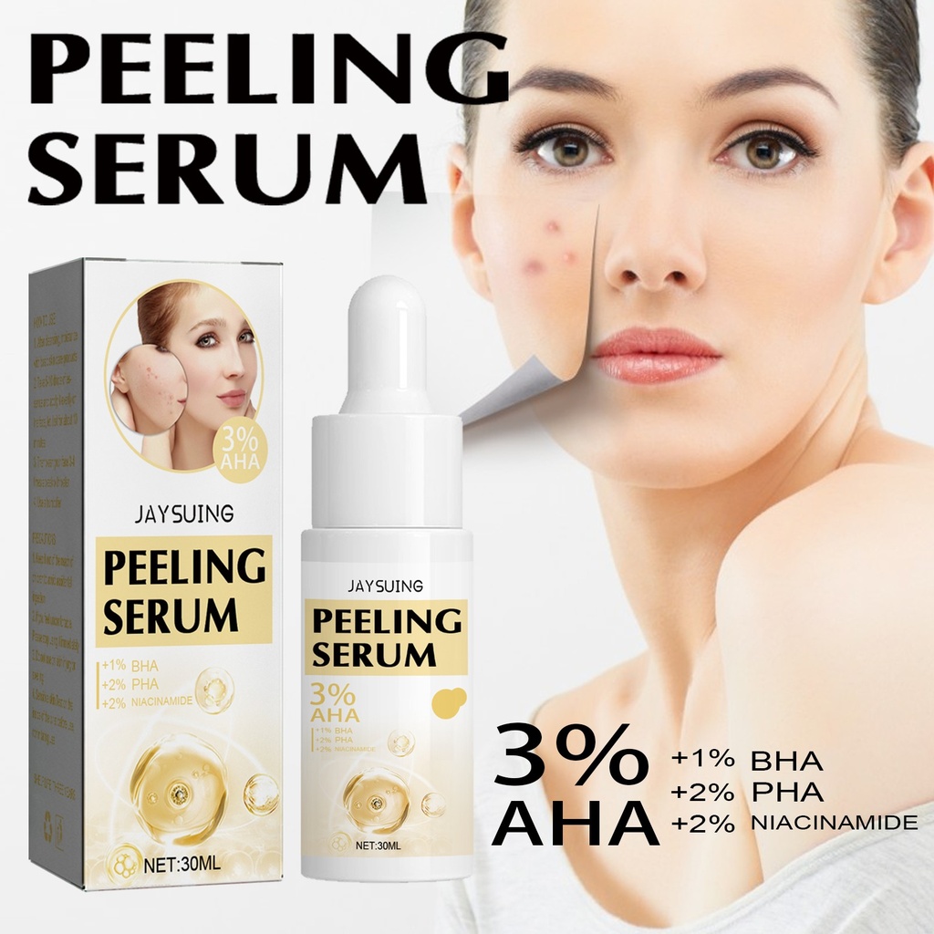 Serum Tẩy Tế Bào Chết Jaysuing, Làm Sạch Da Quá Khứu, Xoa Dịu Da, Làm Nhẹ Vết Thâm Mụn, Dưỡng Ẩm Serum