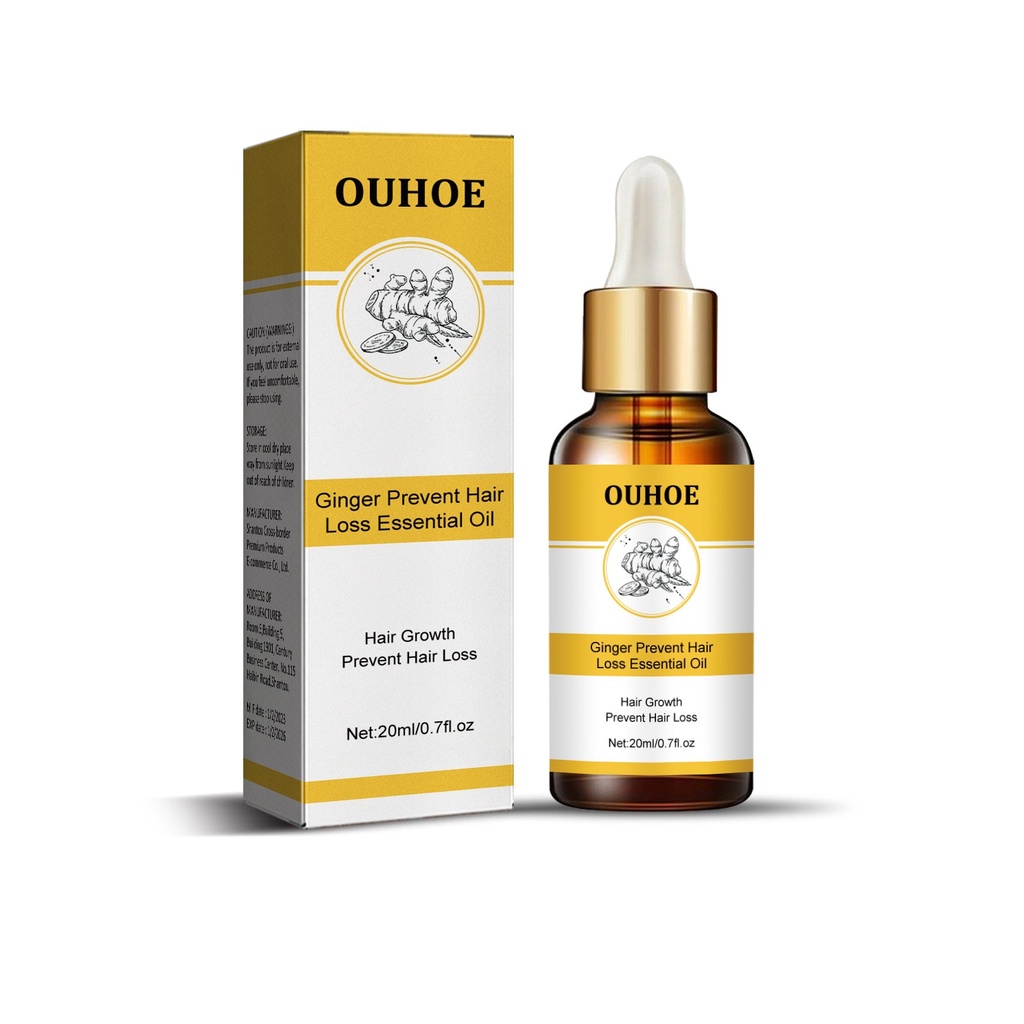 OUHOE Dầu Gừng Chăm Sóc Tóc, Dưỡng Ẩm Và Làm Mềm Tóc Cần Thiết
