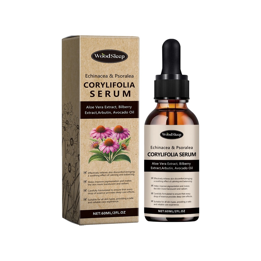 Sérum làm dịu da Echinacea WoodSleep cải thiện làn da, giảm đỏ và làm dịu sự khó chịu