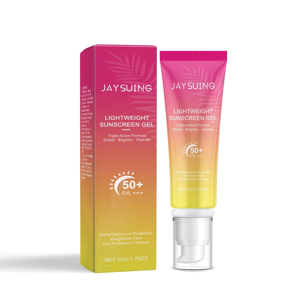 Kem Bảo Vệ Nhẹ Và Thoáng Khí Jaysuing, Cung Cấp Bảo Vệ Và Cách Ly Hàng Ngày Ngoài Trời Vào Mùa Hè, Giữ Cho Da Tươi Mát Và Được Cấp Nước