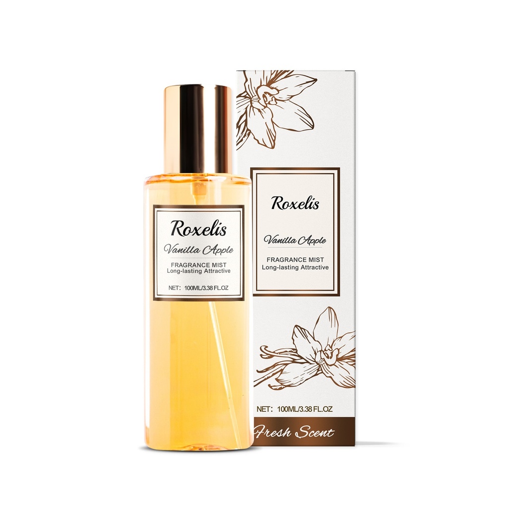 Xịt Thơm Thân Thể Roxelis Vanilla Apple Hương Thơm Ngọt Ngào Niche Nước Hoa Tươi Mát