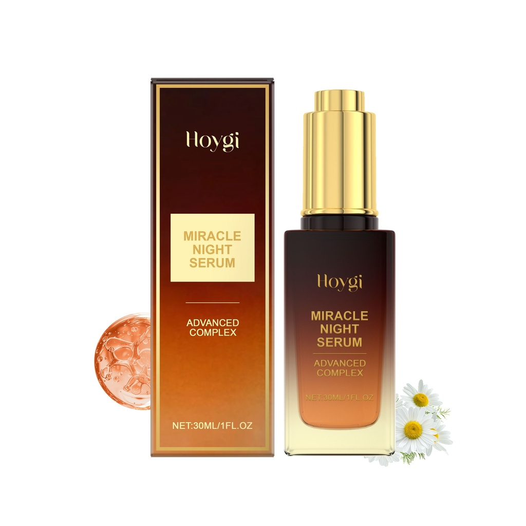 Serum đêm trẻ hóa Hoygi cấp ẩm nhẹ nhàng cho mặt chăm sóc da ban đêm serum chăm sóc da đàn hồi