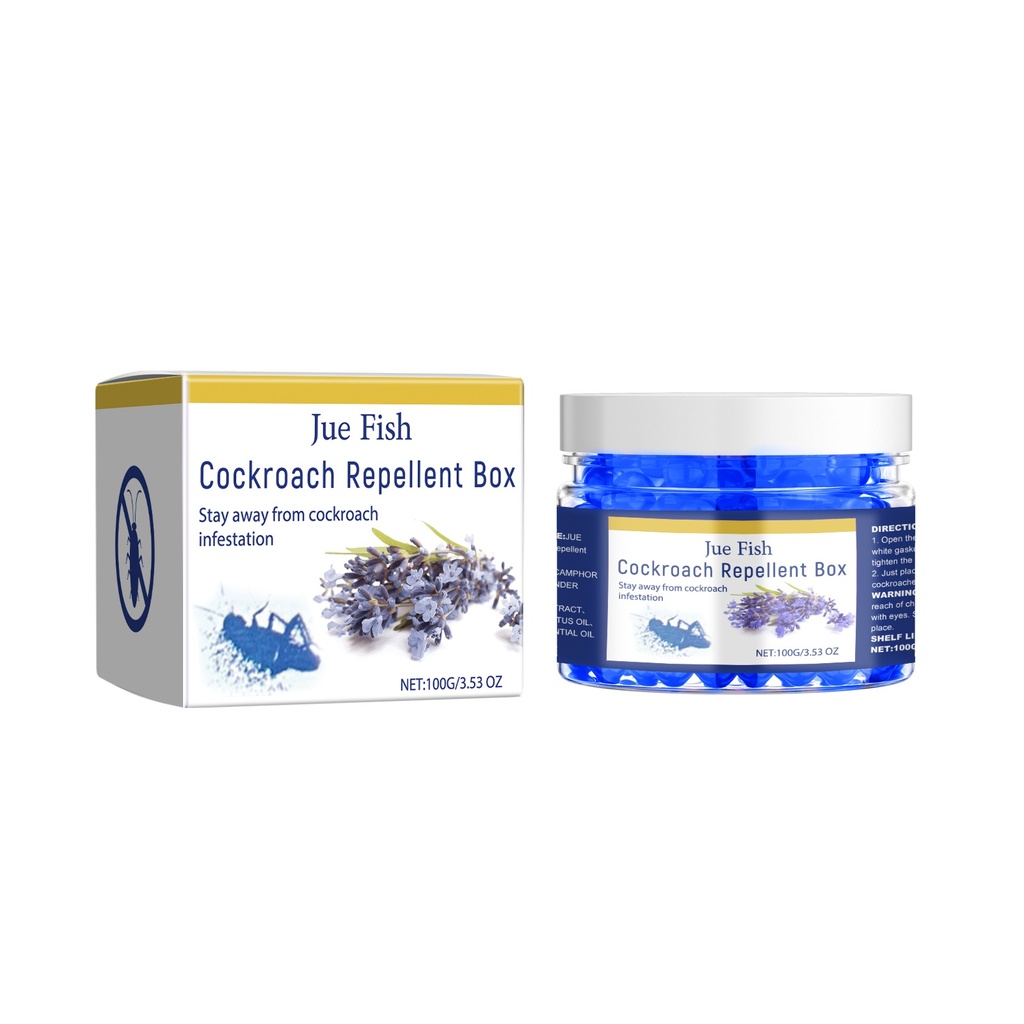 Hộp Chống Gián Jue-Fish, Gel Gián Giả Bằng Chiết Xuất Thực Vật