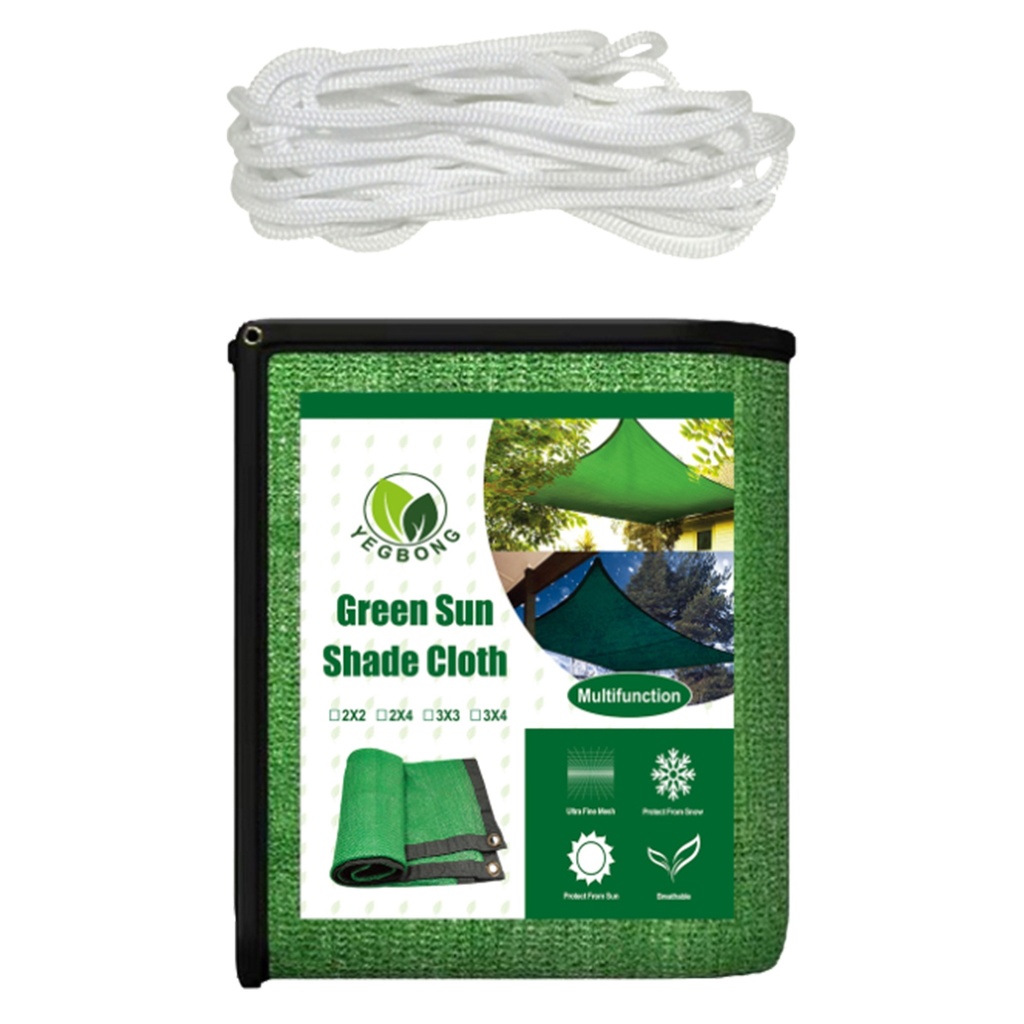 Mạng chắn nắng mã hóa AMZ (3*4m), Mạng chắn và cách nhiệt, Vải che nắng, Mạng che nắng dày cho ban công hoa và sân vườn ngoài trời