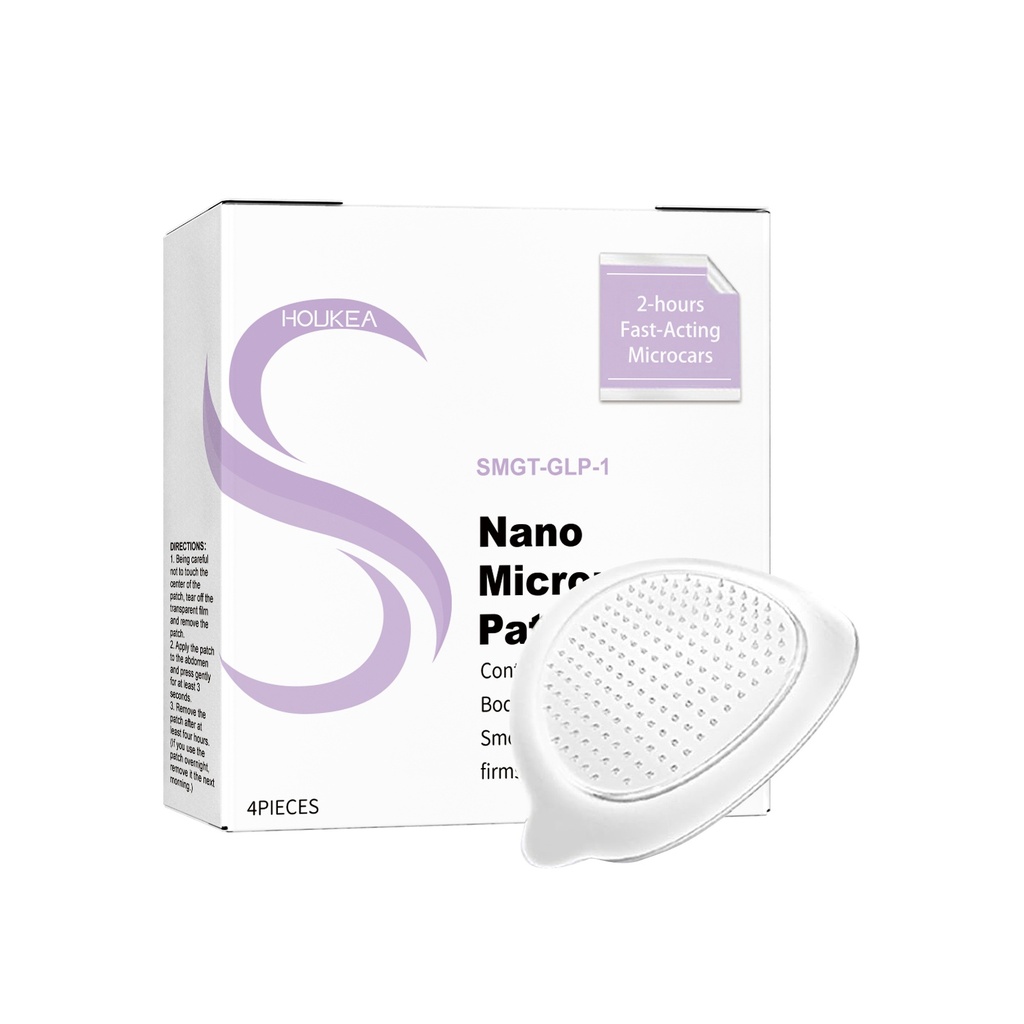 Houkea Miếng Dán Chăm Sóc Da Cơ Thể, Làm Chặt Da Cơ Thể và Nâng Cao Đường Cong. Miếng Dán Vô Hình Được Thiết Kế Với Thành Phần Thực Vật