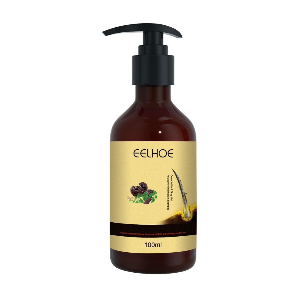 EELHOE Shampoo Polygonum Multiflorum, Biến Trắng Thành Đen, Ngăn Rụng Tóc, Kiểm Soát Dầu, Sửa Chữa Da Đầu, Dưỡng Ẩm và Làm Mượt Tóc