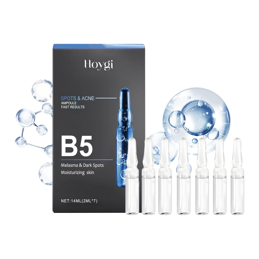 Tinh chất ampoule Hoygi làm sáng các khuyết điểm trên da, làm sạch lỗ chân lông, cấp ẩm và làm mềm da