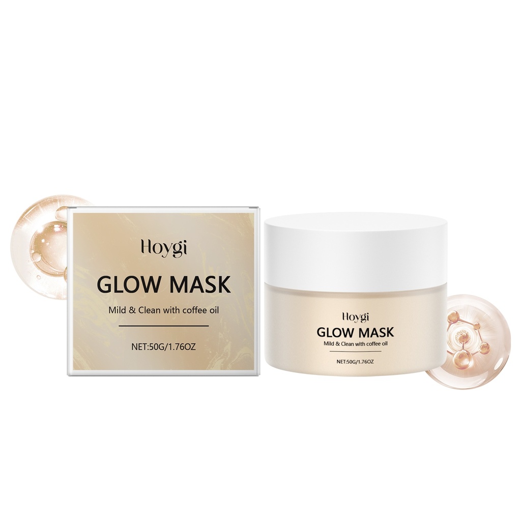 Mặt Nạ Làm Sáng Hoygi Làm Sạch, Cung Cấp Độ Ẩm, Dưỡng Ẩm, Căng Bóng và Làm Sáng Da Với Mặt Nạ Di Động