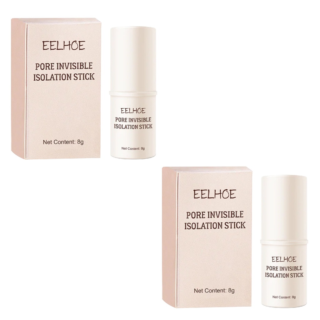 EELHOE Pore Stick, Dưỡng Ẩm Đồng Đều Tông màu Da, Che Khuyết Điểm Lỗ Chân Lông Vô Hình, Chống Nước, Mịn Màu, Không Cần Gỡ Makeup