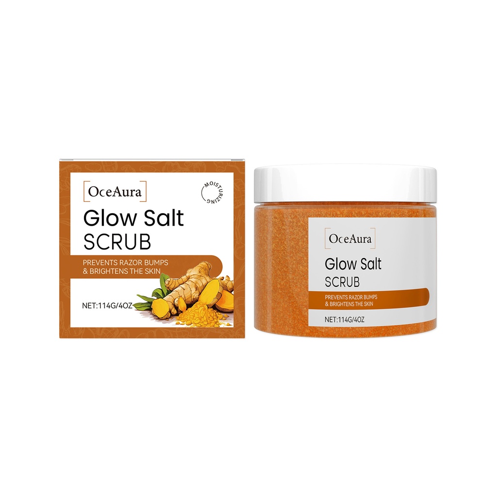 OceAura Tẩy tế bào chết thân nghệ Dưỡng ẩm nhẹ nhàng và làm sạch làn da mềm mại và nhạy cảm bằng scrub chăm sóc cơ thể