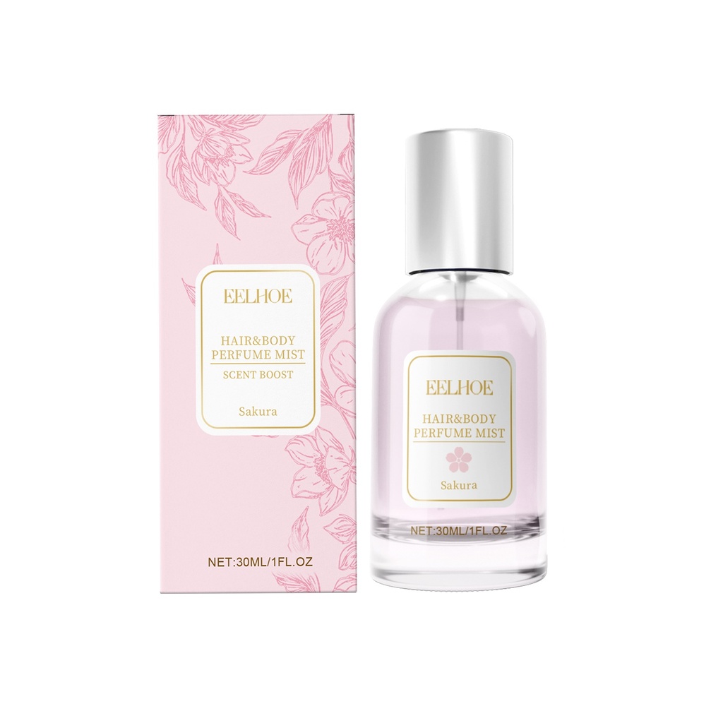 EELHOE Xịt Parfum Tóc Cơ Thể Hoa Anh Đào, Khung Cảnh Hẹn Hò Tự Nhiên Sang Trọng Tươi Mát