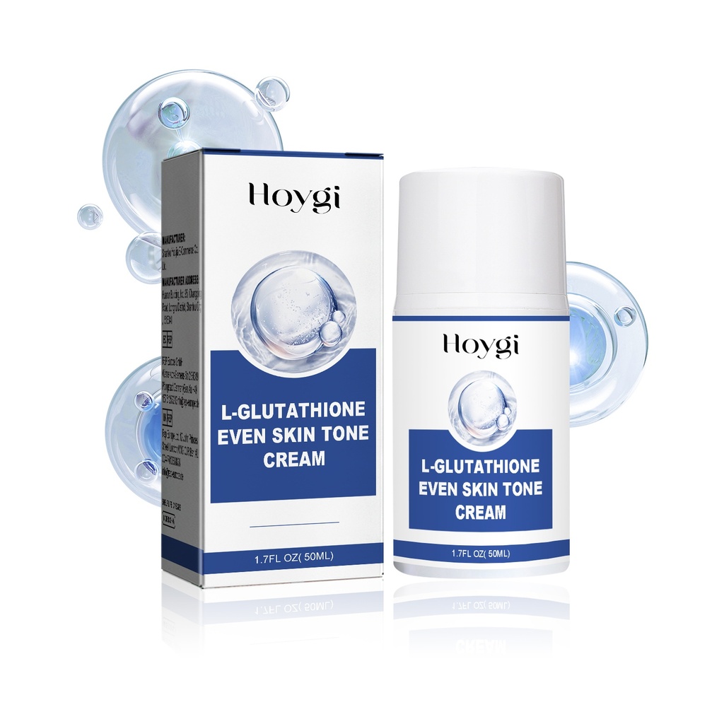 Kem Đều Màu Da L-Glutathione Hoygi, Cấp Ẩm, Làm Sáng, Chống Lão Hóa, Làm Chặt Da