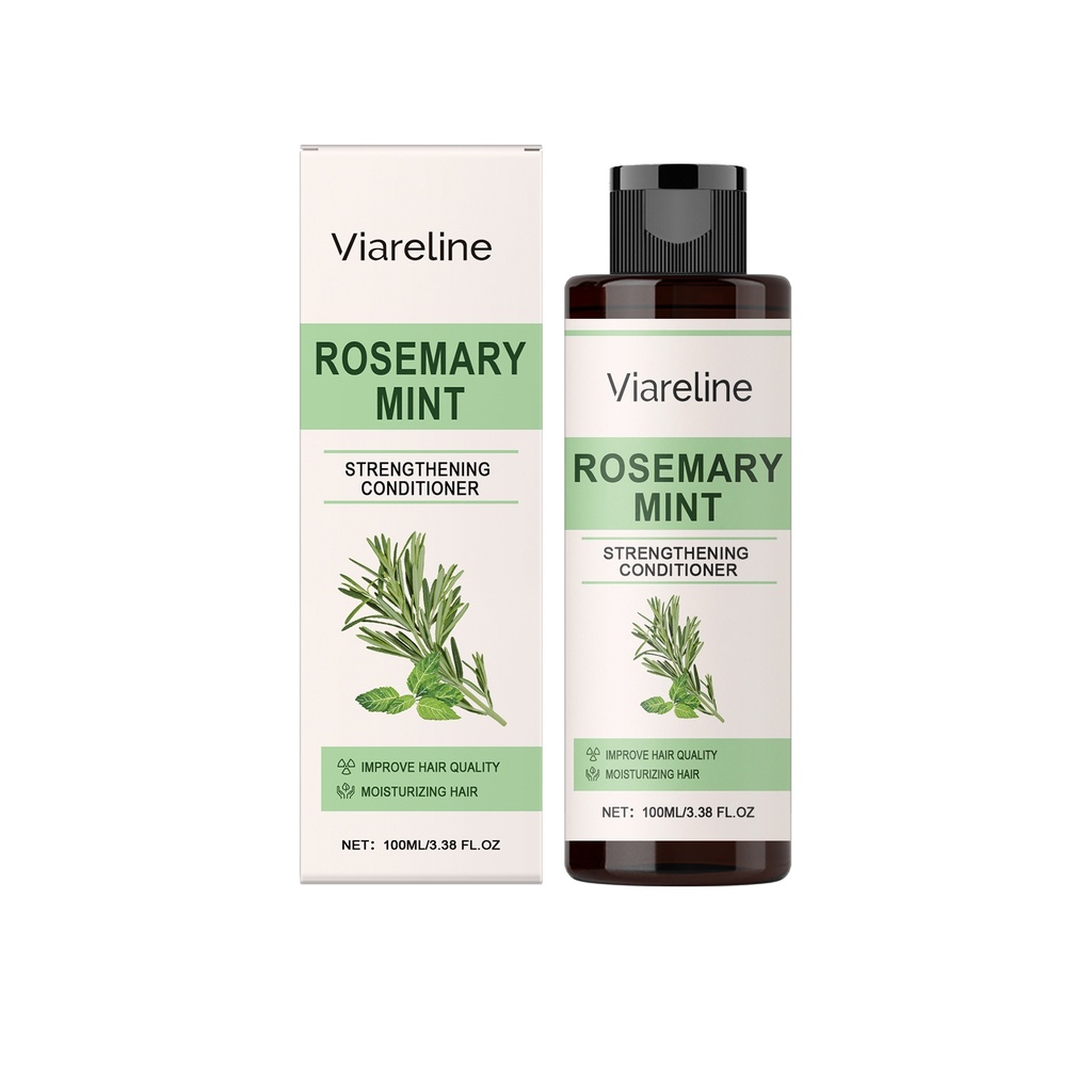 Dầu xả Viareline Rosemary Mint cho tóc khô và ẩm, Dầu xả mềm mại và dịu nhẹ
