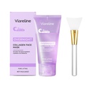 Mặt nạ dưỡng ẩm collagen Viareline (tẩy đi) (Có cọ) cung cấp độ ẩm, dưỡng ẩm nhẹ nhàng và làm mịn da mặt