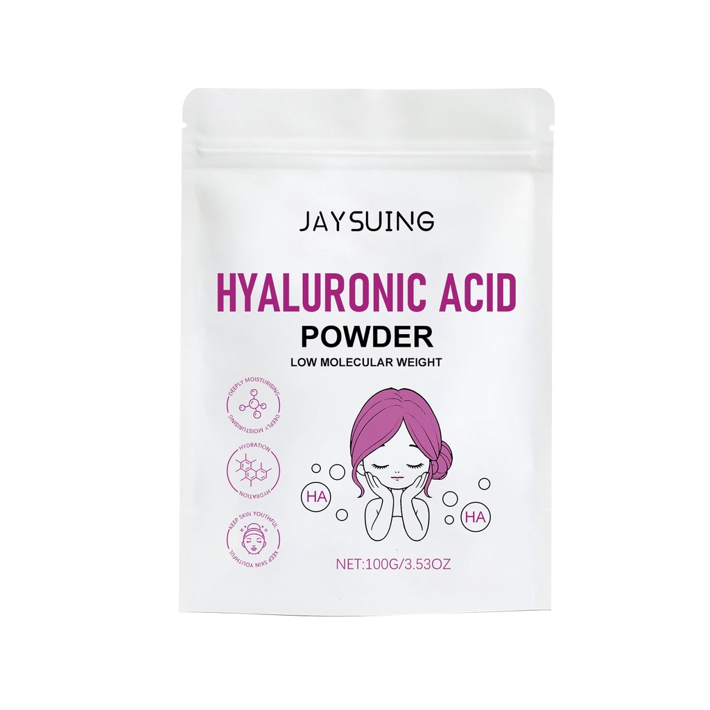 Mặt Nạ Dưỡng Ẩm Hyaluronic Acid Jaysuing, Làm Sạch Da Mặt, Cung Cấp Độ Ẩm Và Dưỡng Da Hằng Ngày