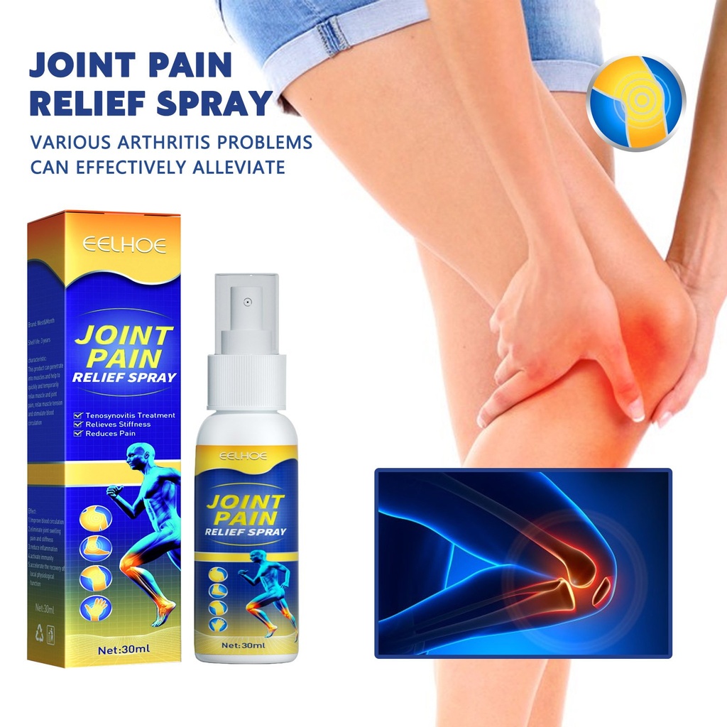 EELHOE Xịt Giảm Đau Khớp Giải Quyết Đau Đĩa Đệm Thắt Lưng Vai Cổ