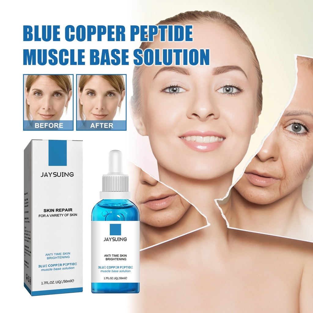 Giải Pháp Cơ Chế Peptide Đồng Xanh Jaysuing, Làm Sáng Da, Cung Cấp Độ Ẩm, Chống Nếp Nhăn và Lão Hóa