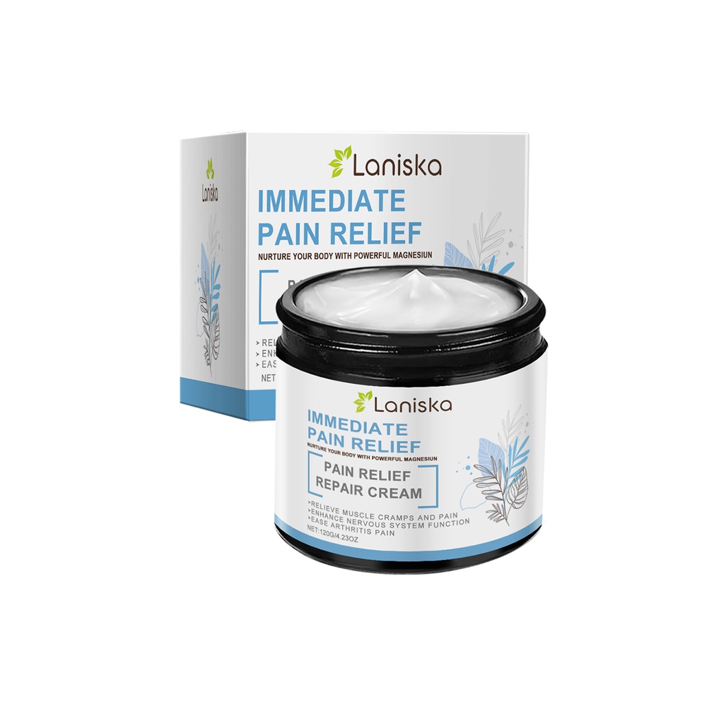 Kem Dưỡng và Làm Dịu Khớp Laniska Bảo trì Hằng ngày Để Giảm Đau Lưng và Đau Khớp Gối Kem Mát-xa
