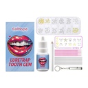 Eelhope Bộ Làm Đẹp Răng DIY Thời Trang Trang Trí Răng Phong Cách Ánh Sáng Tỏa Sáng