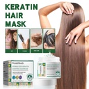 West&Month Mặt Nạ Tóc Keratin, Dưỡng Ẩm Khôi Phục Chân Tóc Chẻ Ngọn Khô và Xoăn Mượt Mà