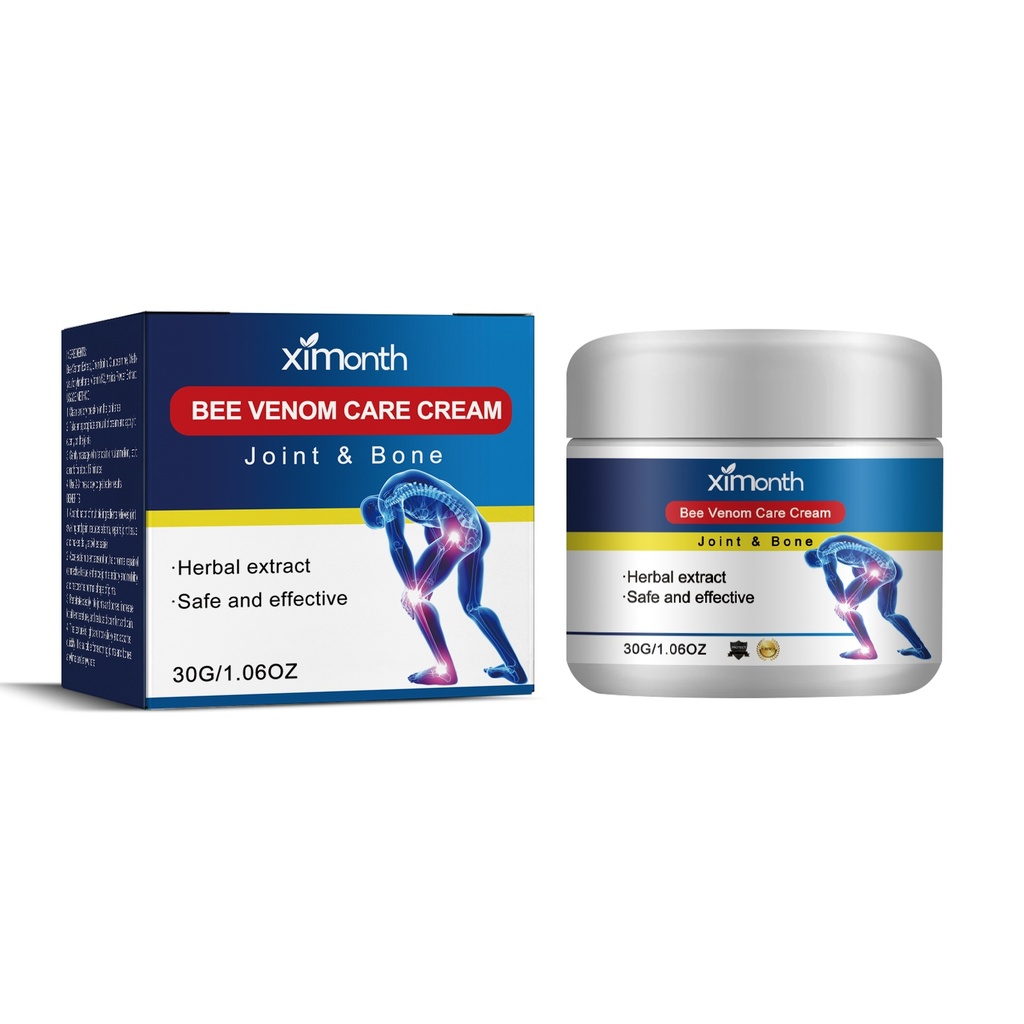 Ximonth Kem Dưỡng Khớp Venom Ong Giảm Đau Cơ Và Đau Xương Ở Tay, Chân, Vai, Cổ Và Đốt Sống Thắt Lưng