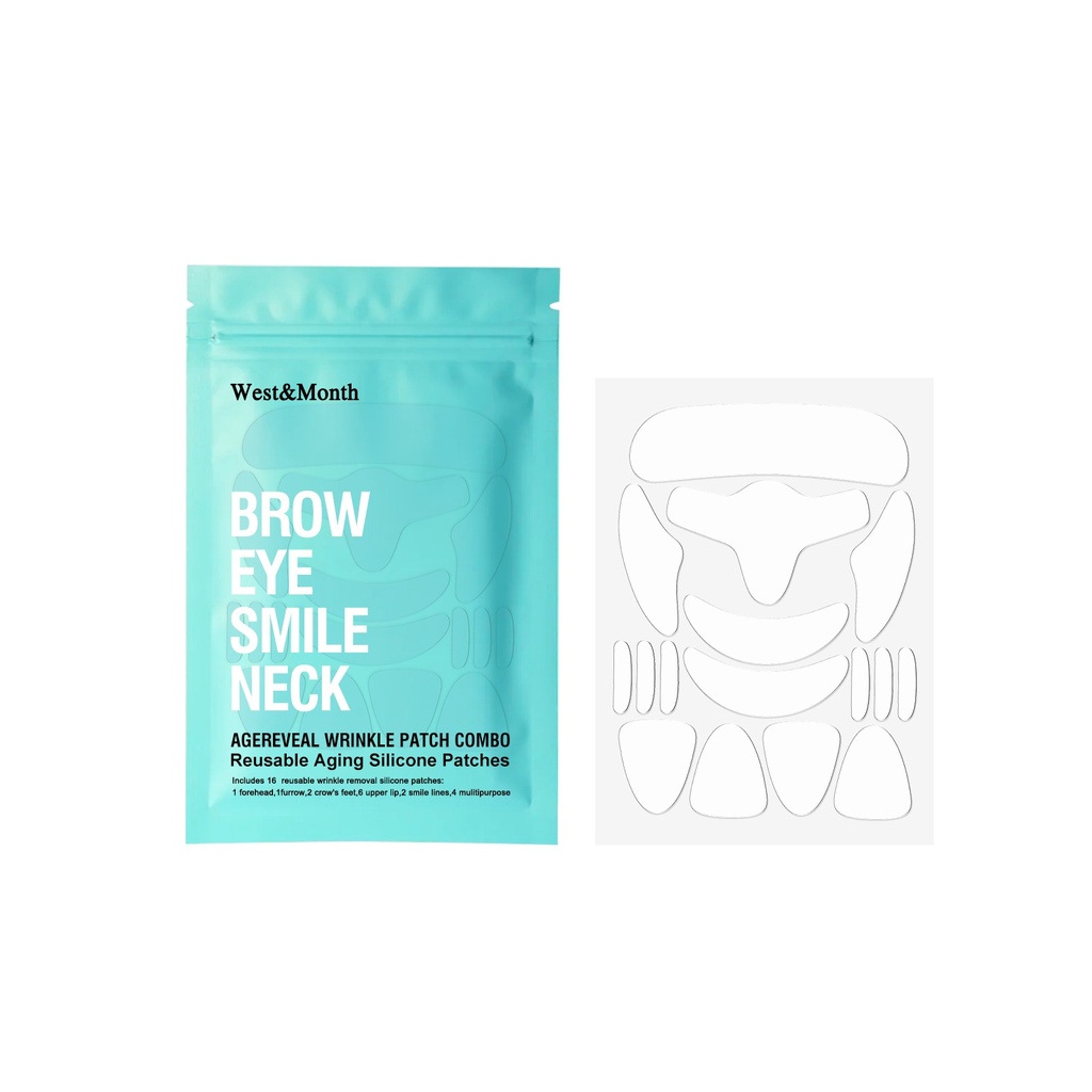 Patch Nếp Nhăn Trong Suốt West&Month, Đắp Trán, Chăm Sóc Da Mặt, Patch Làm Chắc Nếp Nhăn
