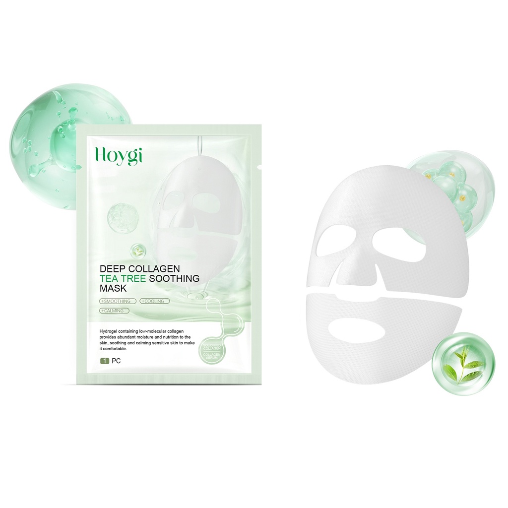Mặt Nạ Dịu Da Collagen Hoygi (Gói) Cung Cấp Độ Ẩm Và Dưỡng Da Cho Da Mặt