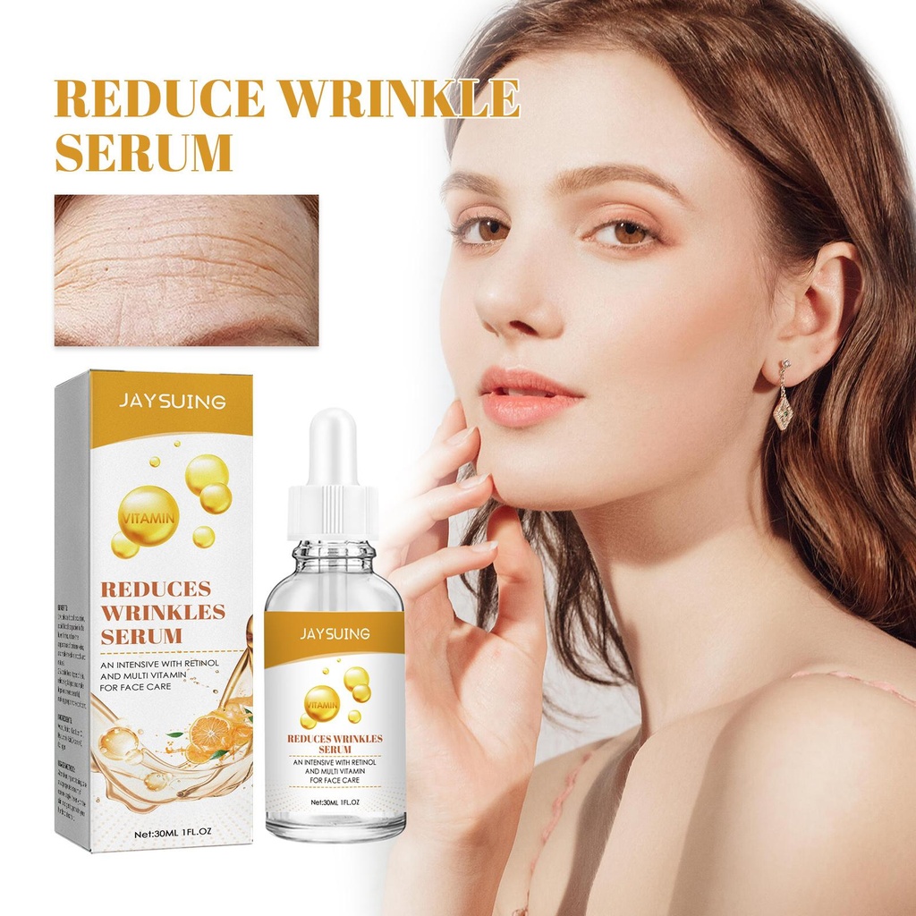 Serum chống nhăn mặt Jaysuing, giảm nếp nhăn, cung cấp độ ẩm, làm săn chắc và tinh chất chống lão hóa