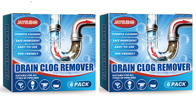 Bột loại bỏ tắc cống Jaysuing, bồn cầu, nhà bếp, làm sạch, khử mùi