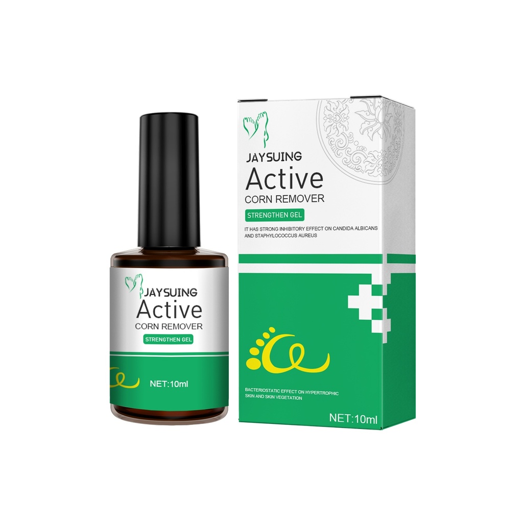 Nước xác định verruca Jaysuing, lotion loại bỏ nhẹ nhàng và không gây kích ứng, loại bỏ mụn cóc, làm mịn da, giải pháp chăm sóc chân