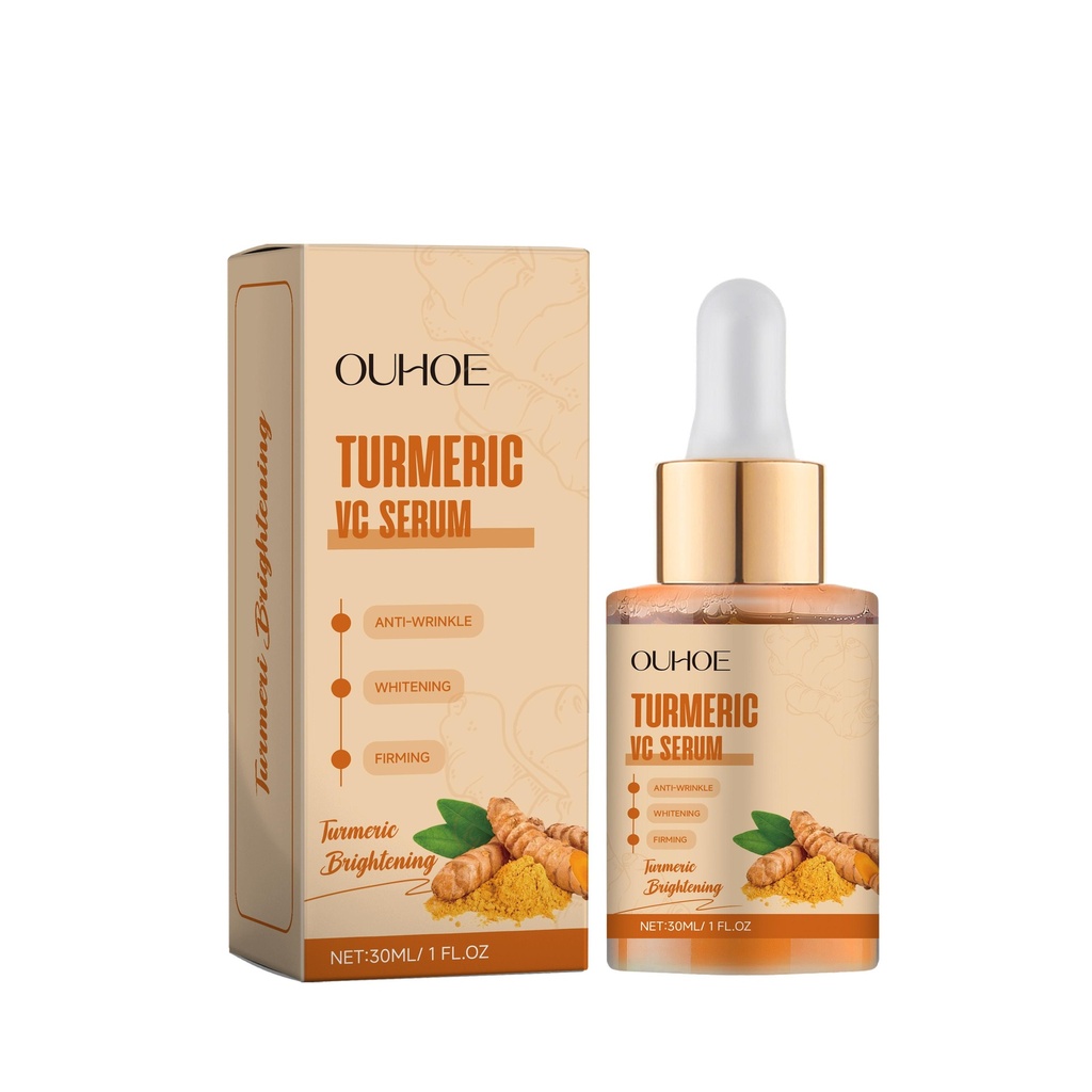OUHOE Essence Mặt Nghệ Dưỡng Ẩm và Cấp Nước, Giúp Dưỡng Ẩm Nhẹ Nhàng và Làm Sáng Da Mặt, Essence Chăm Sóc Tinh Tế