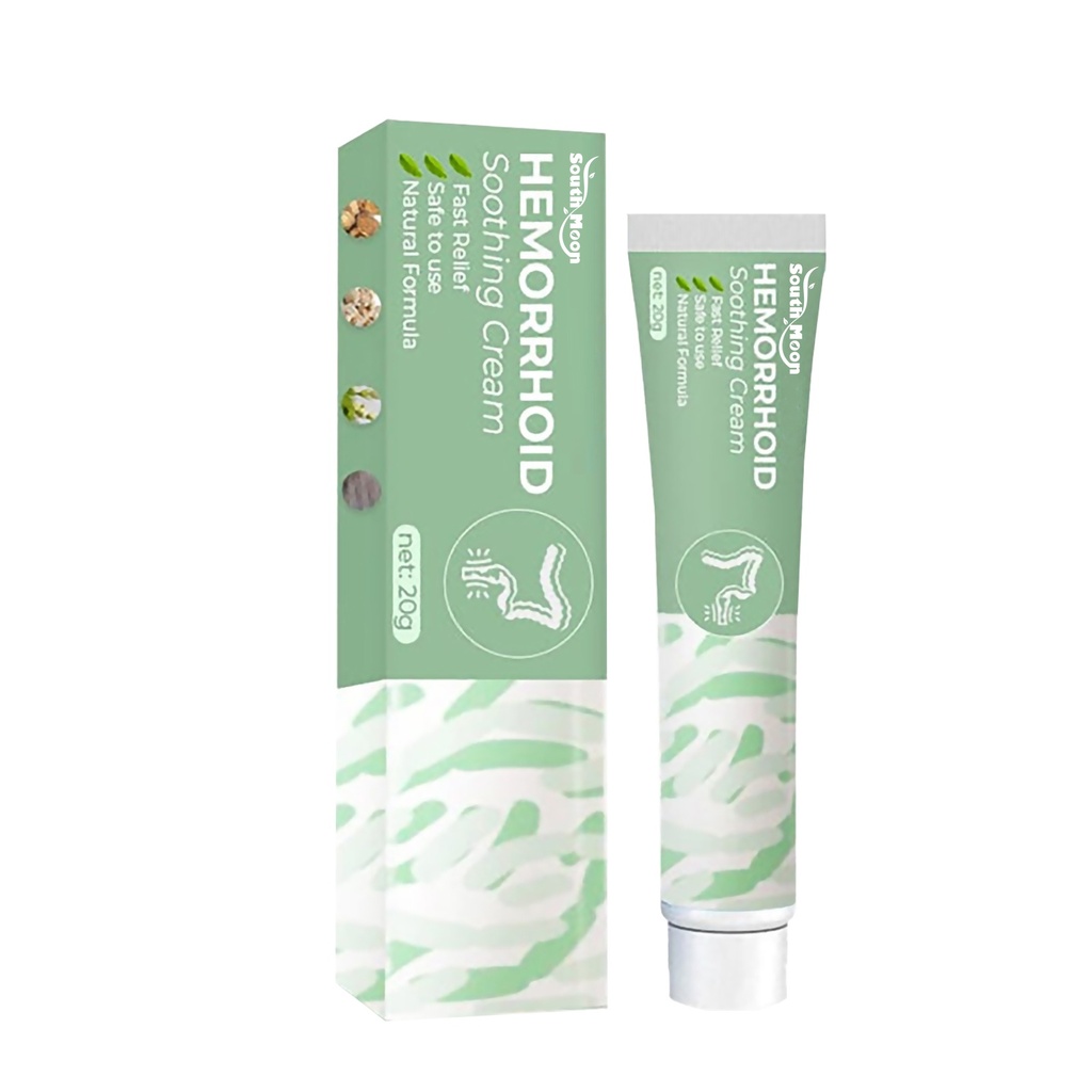 Kem dưỡng thể South Moon cho việc sửa chữa da hậu môn, thoa kem dưỡng ẩm lên da của bạn