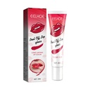 EELHOE Peel Lip Gloss Dưỡng ẩm, Dễ màu, Không dính vào cốc, Bền màu, Matte Peel Lip Gloss