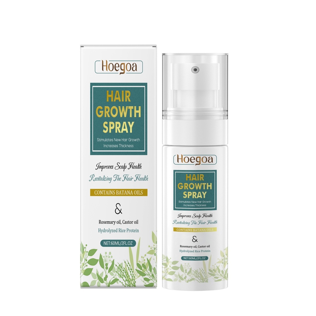 Spray Chăm Sóc Tóc Hoegoa Dưỡng Ẩm Tóc, Tăng Cường Tóc Và Da Đầu, Massage Và Dưỡng Ẩm Gốc Tóc