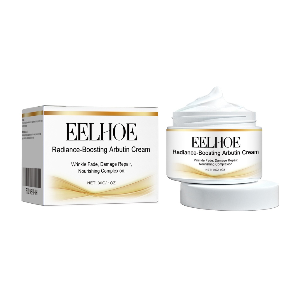 Kem làm sáng EELHOE Arbutin, Làm sáng tàn nhang, melasma, đốm đen, kem giữ ẩm và làm săn chắc da