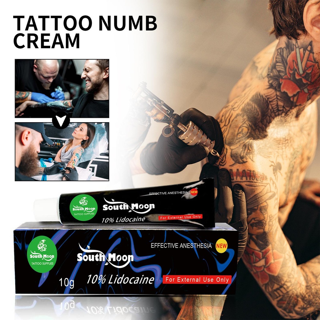 Kem Gây Tê Hình Xăm South Moon, Dưỡng Ẩm Giúp Làm Sạch Và Sửa Chữa Sẹo Hình Xăm