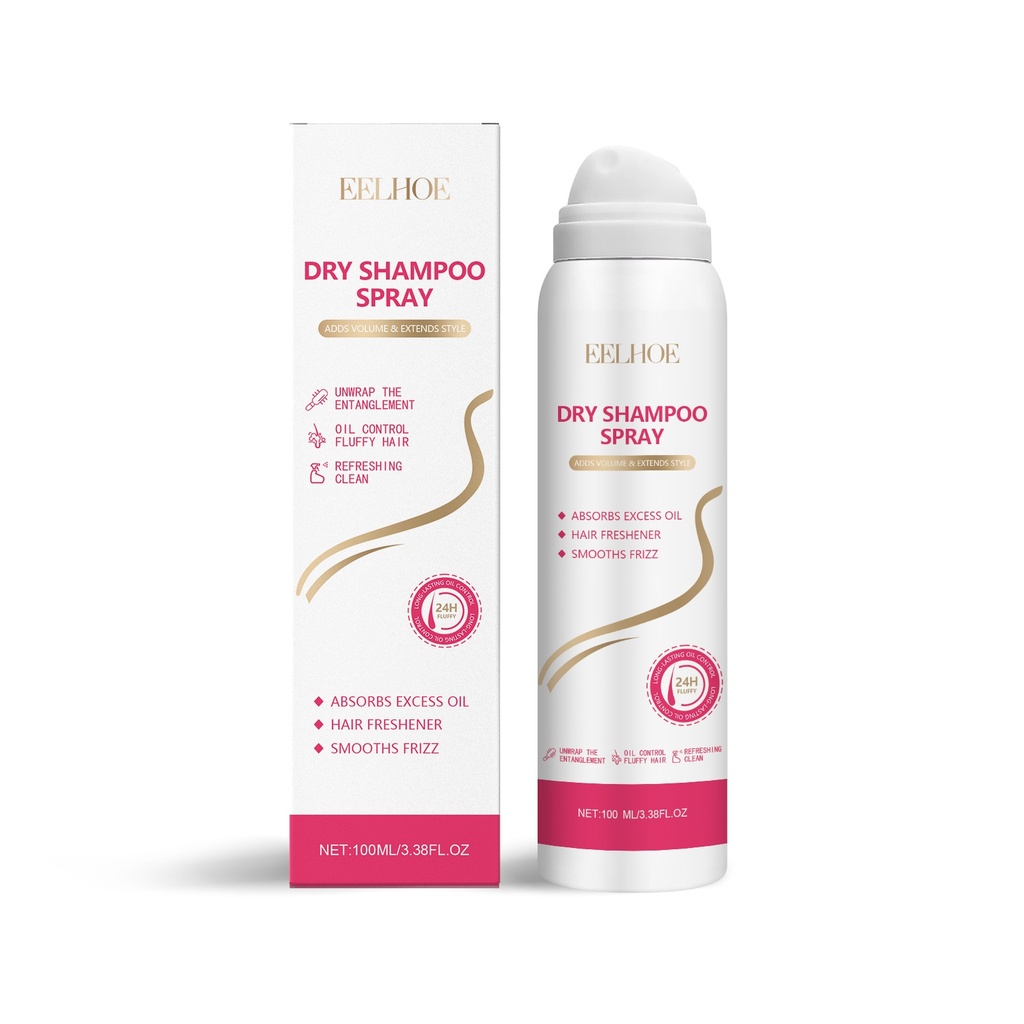 EELHOE Xịt Tóc Khô, Gel Tóc Bồng Bềnh Dưỡng Tóc Và Kiểm Soát Dầu
