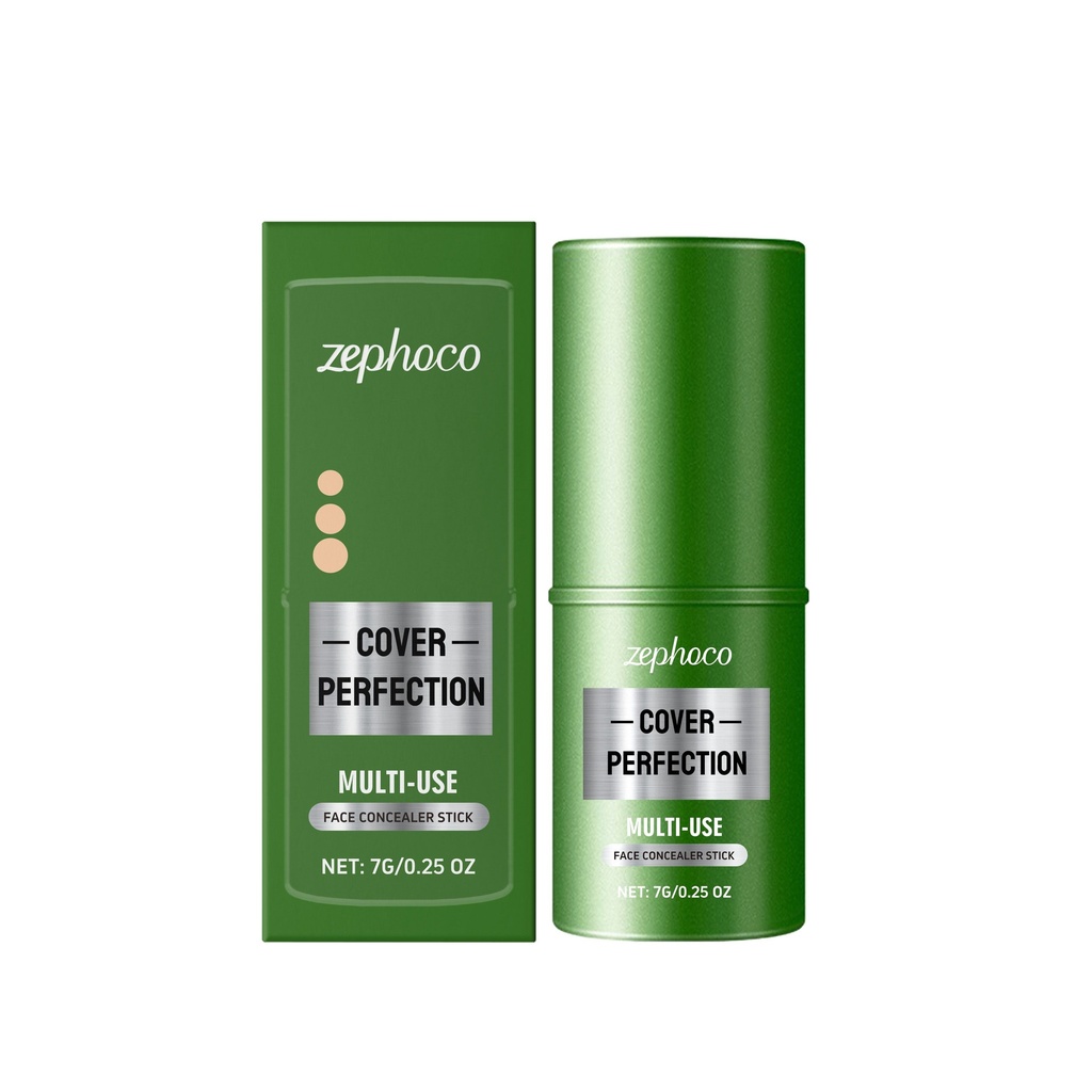 zephoco Foundation Concealer Stick Cung Cấp Độ Ẩm Và Làm Sáng Màu Phấn Che Giấu Nhẹ Nhàng Không Làm Mất Đi Độ 3-Dimensional Trước Khi Trang Điểm