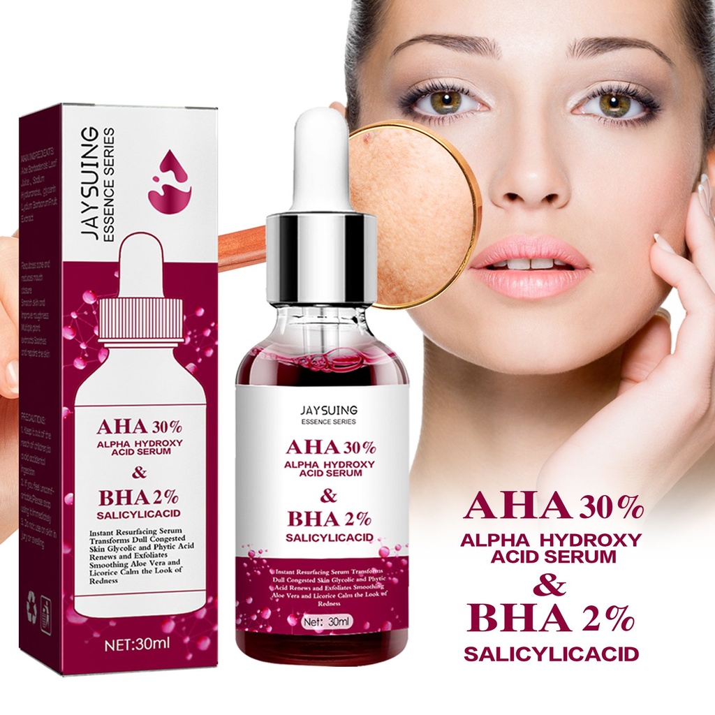 Essence Axit Jaysuing, Có thể làm nhỏ lỗ chân lông, loại bỏ mụn đầu đen, mụn và vết thâm do mụn, làm sáng tông màu da, Essence Dưỡng ẩm