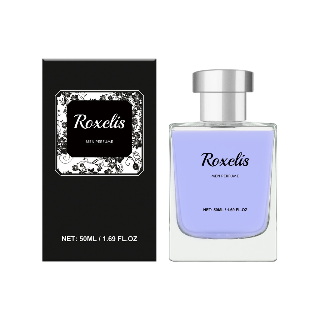 Nước hoa Roxelis Floral Cologne Niche Hương thơm tươi mới lâu dài cho buổi hẹn hò với sức hấp dẫn nhẹ nhàng hương vị biển xanh.