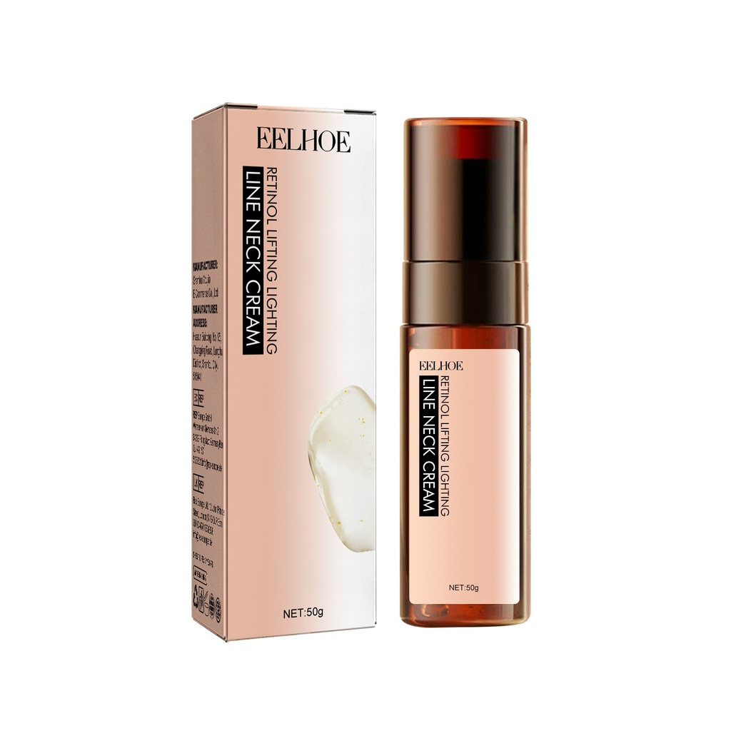 EELHOE Kem Chống Nhăn Cổ Retinol, Làm Sáng Lằn Cổ, Cung Cấp Độ Ẩm, Làm Chặt Và Làm Sáng Da