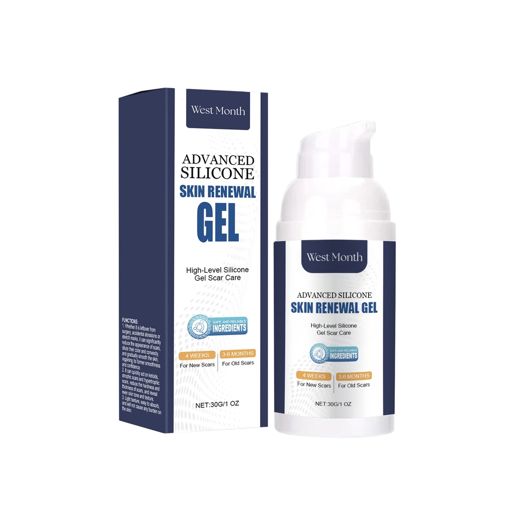 West&Month Gel Sửa Chữa Da, Nuôi Dưỡng Nhẹ Nhàng Làn Da Cơ Thể Và Tự Nhiên Tỏa Sáng Gel Sửa Chữa Da