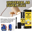 Keo đúc Jue-Fish, keo epoxy AB, keo chống nước và chịu nhiệt độ cao, keo sửa chữa vết nứt kim loại đa năng