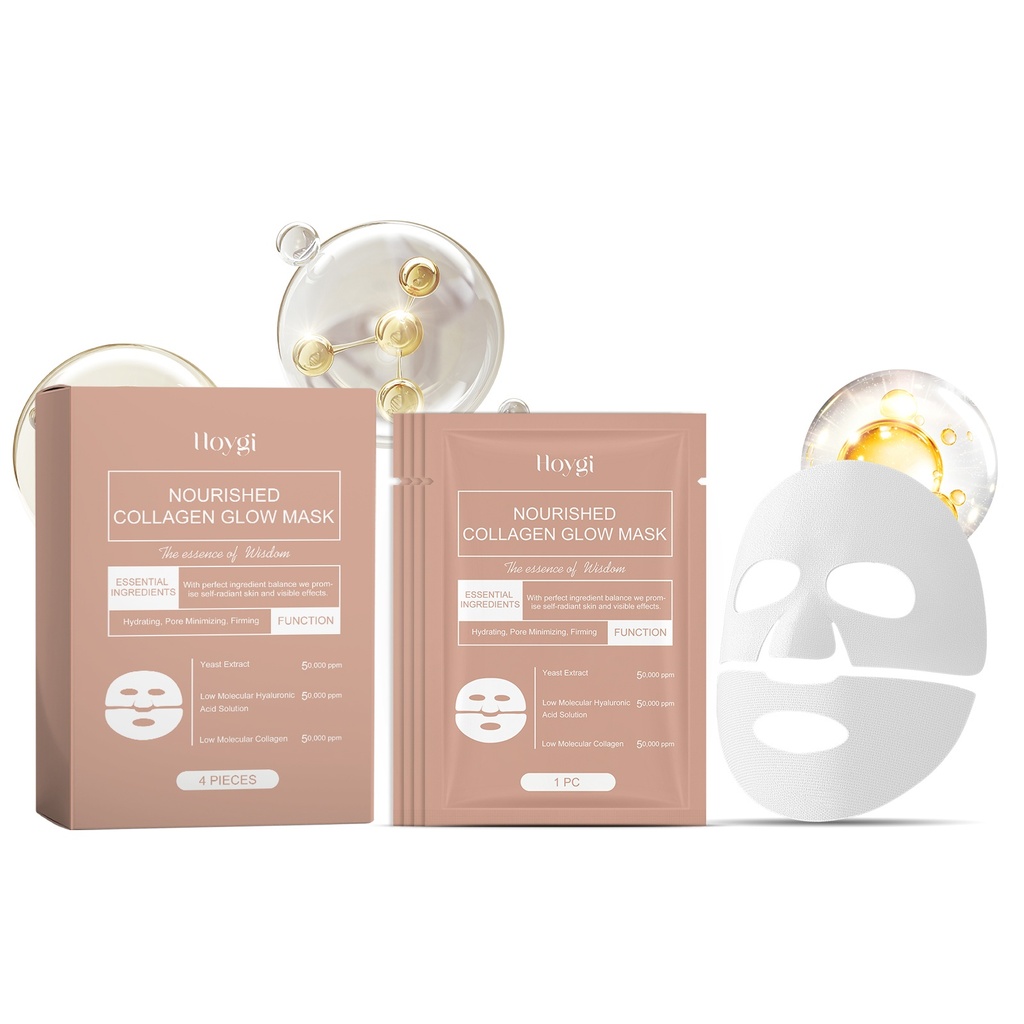 Mặt Nạ Dưỡng Ẩm Collagen Hoygi, Dưỡng Ẩm Nhẹ Nhàng cho Da với Mặt Nạ Dưỡng Ẩm