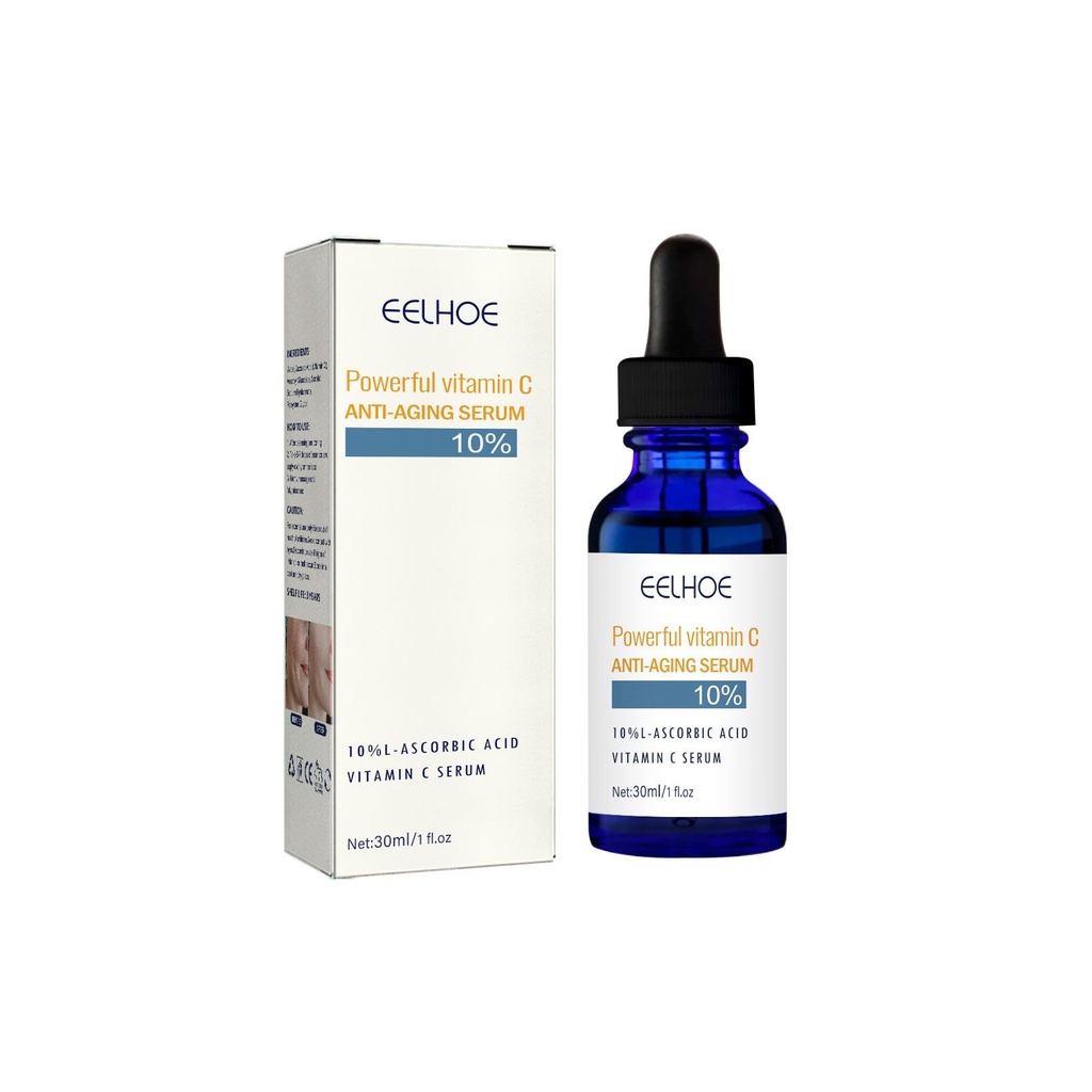 EELHOE Serum Vitamin C Chống Lão Hóa, Cung Cấp Độ Ẩm, Cung Cấp Nước Và Làm Sáng Các Nếp Nhăn Nhỏ, Nâng Cao Lằn Ranh Trán, Chắc Chắn Và Chống Lão Hóa Essence