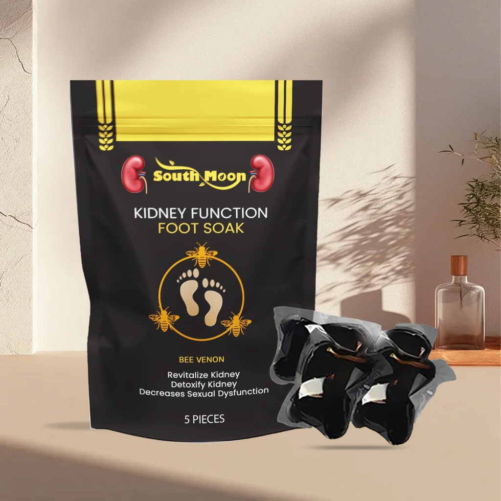 Gel ngâm chân South Moon, tinh chất thảo dược chăm sóc chân và hông, gói ngâm chân.