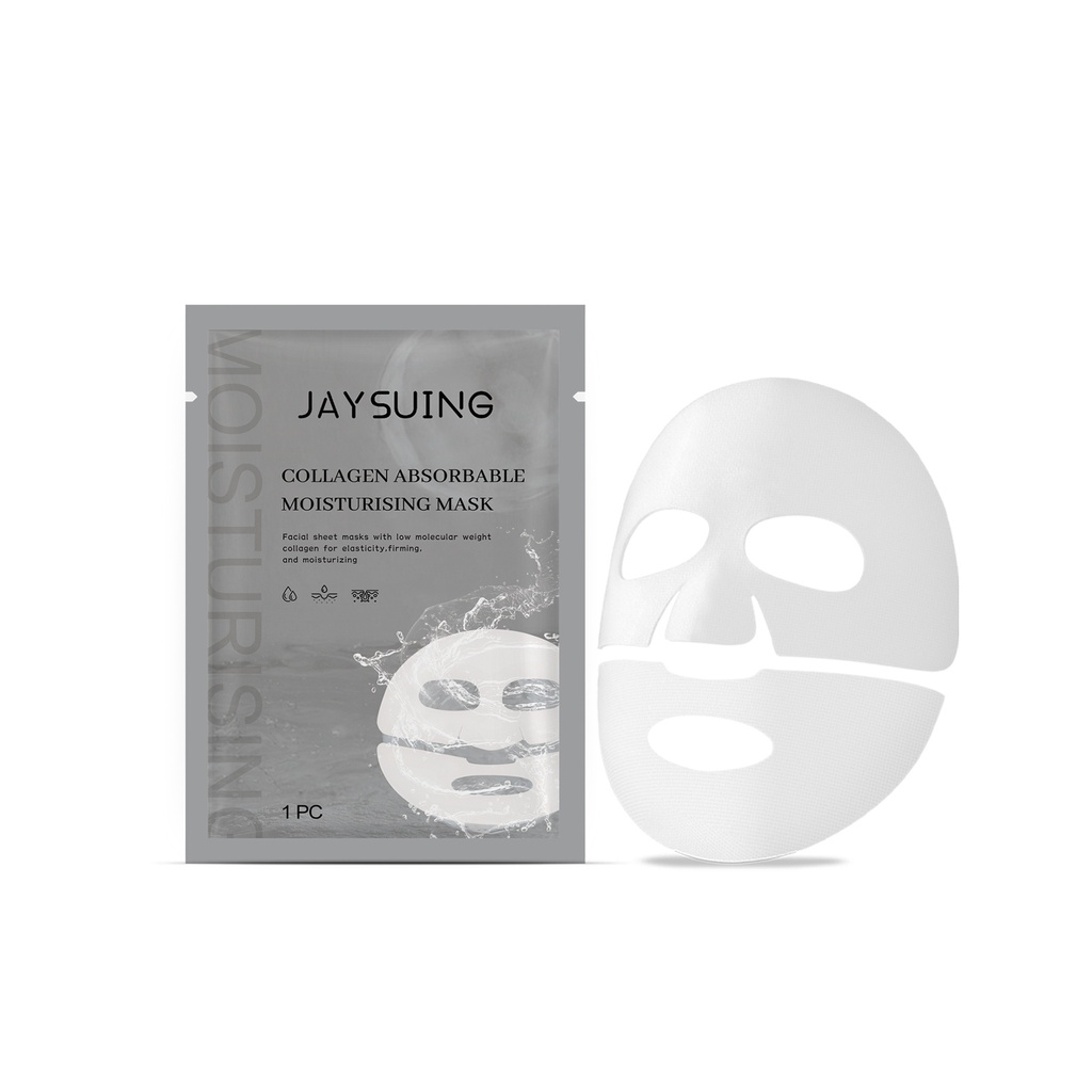 Mặt Nạ Collagen Jaysuing (Túi) Làm sạch Da Một Cách Mềm Mại, Giúp Da Tươi Mát và Không Nhờn, Cân Bằng Độ Dầu và Làm Sạch Lỗ Chân Lông